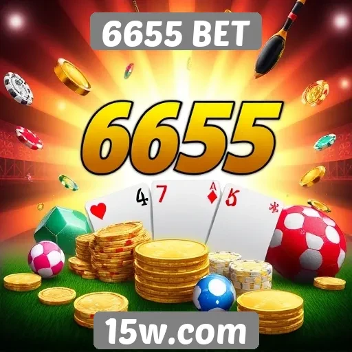 Variedade de jogos disponíveis no portfólio 6655 BET